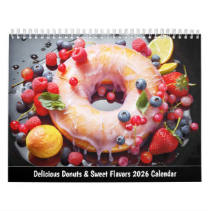 Lekkere Donuts & Zoete Smaakjes 2026 Kalender