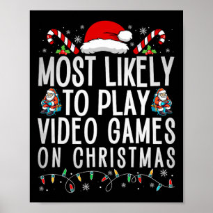 Lekkere gamer die het meest waarschijnlijk videoga poster