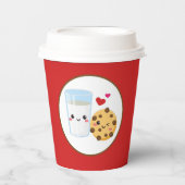 lekkere koekjesfeest papieren bekers (Voorkant)