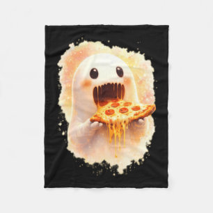 Lekkere Pizza Geest Eet Pizza Grappige Halloween E Fleece Deken