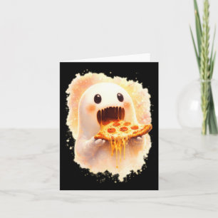 Lekkere Pizza Geest Eet Pizza Grappige Halloween E Kaart