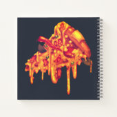 Lekkere Pizza Spiraal Notebook Notitieboek (Achterkant)