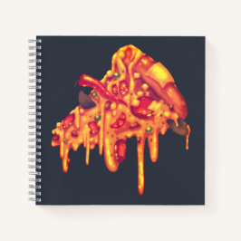 Lekkere Pizza Spiraal Notebook  Notitieboek