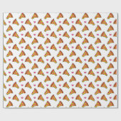 Lekkere Pizzaplakken Patroon Cadeaupapier (Vlak)