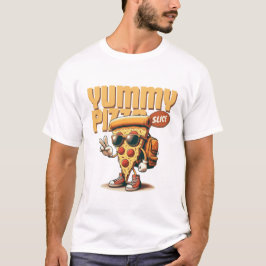 Lekkere pizzapunt t-shirt