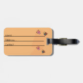 Lekkere Popcorn Bagagelabel (Achterkant horizontaal)