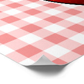 Lekkere Rode Appel Poster (Hoek)