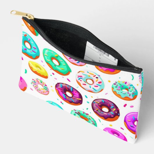 Lekkere roomdonuts patroon etui (Open)