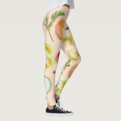 Lekkere salade op je leggings (Rechts)