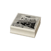 Lekkere snack rubberstempel (Stempel)