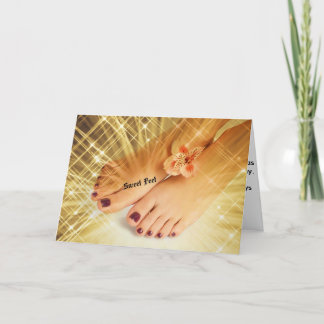 Lekkere voeten kaart