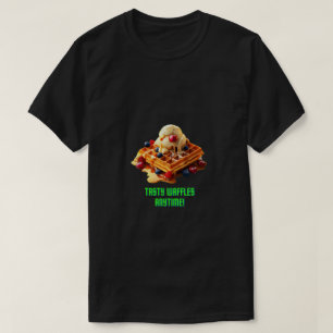 Lekkere wafel: Gouden en knapperige wafels T-shirt