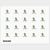 Lekkernik Vierkante Sticker (Vel)