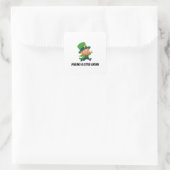 Lekkernik Vierkante Sticker (Tas)