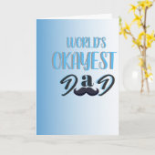 Lekkerste Papa van de Wereld Grappig - Vaderdag Gr Kaart (Gele Bloem)