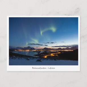 Leknes Noorwegen Briefkaart