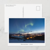 Leknes Noorwegen Briefkaart (Voorkant / Achterkant)