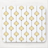 Lekpatroon in sepia muismat (Voorkant)