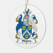 Lekst van de Watersfamilie Keramisch Ornament (Links)