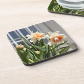 Lektige schattige veer bier onderzetter (Linkerzijde)