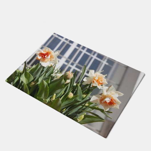 Lektige schattige veer deurmat (Schuin)