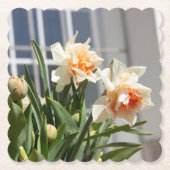 Lektige schattige veer kartonnen onderzetters (Voorkant)