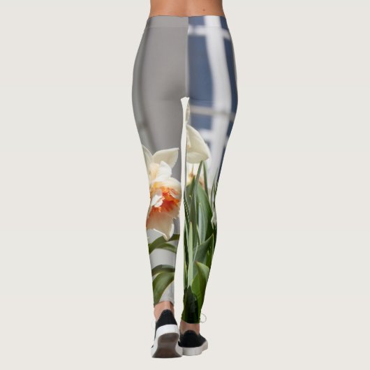 Lektige schattige veer leggings (Achterkant)