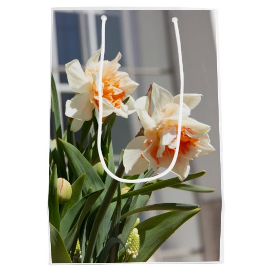 Lektige schattige veer medium cadeauzakje (Achterkant)