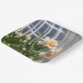 Lektige schattige veer papieren bordje (Gebogen)