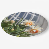 Lektige schattige veer papieren bordje (Gekanteld)