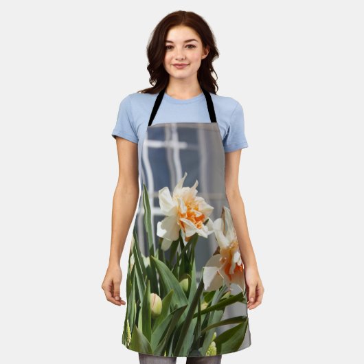 Lektige schattige veer schort (Gedragen)