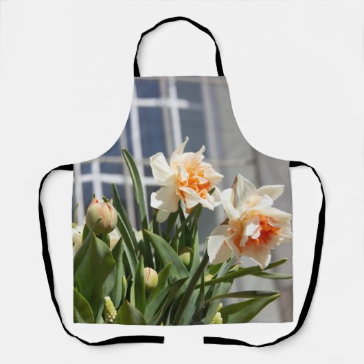 Lektige schattige veer schort (Voorkant)