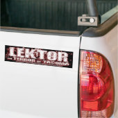 Lektor bumpersticker 2 (Op Truck)