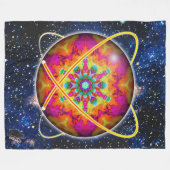 Lektron Orbz Fleece Deken (Voorkant (Horizontaal))