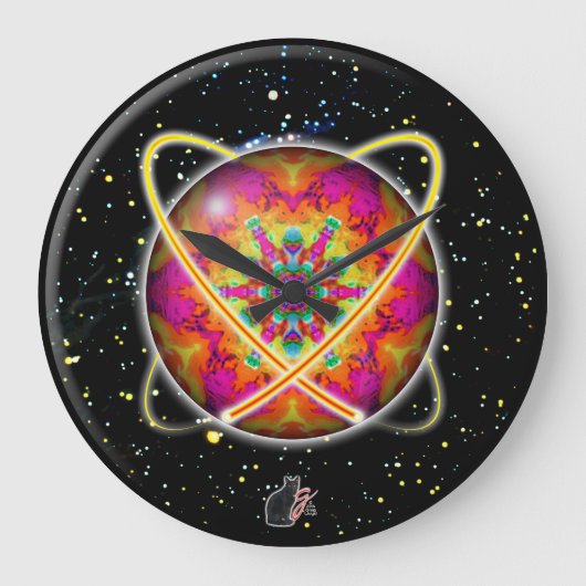 Lektron Orbz Kaleid Grote Klok (Voorkant)