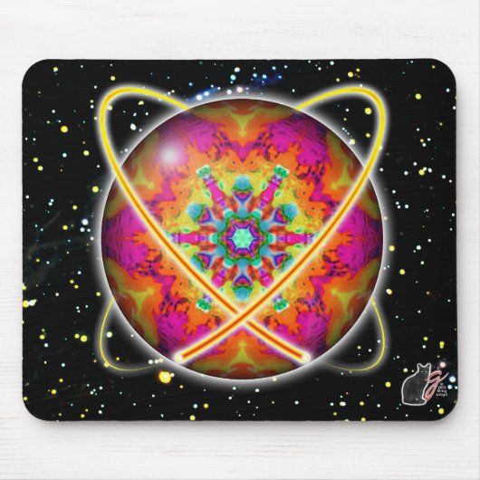 Lektron Orbz Kaleid Muismat (Voorkant)