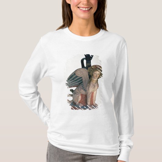Lekythos in de vorm van een sfinx t-shirt (Voorkant)