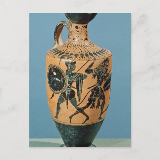 Lekythos met tekenstijl briefkaart (Voorkant)