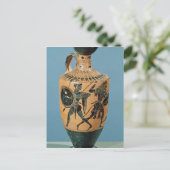 Lekythos met tekenstijl briefkaart (Staand voorkant)