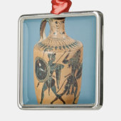 Lekythos met tekenstijl metalen ornament (Links)