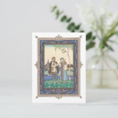 Lel & Snegurochka Russisch Folktale Briefkaart (Staand voorkant)