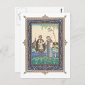 Lel & Snegurochka Russisch Folktale Briefkaart (Voorkant / Achterkant)