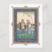 Lel & Snegurochka Russisch Folktale Briefkaart (Voorkant)