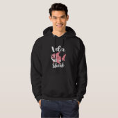 Lela Shark Moederdag Oma Grappig Hoodie (Voorkant volledig)