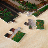 Leland Stanford Mansion California. Legpuzzel (Zijkant)