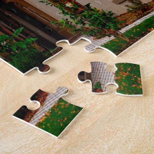 Leland Stanford Mansion California. Legpuzzel (Zijkant)