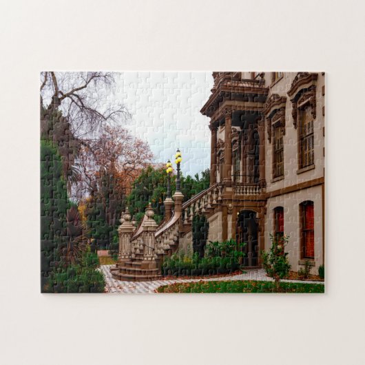 Leland Stanford Mansion California. Legpuzzel (Horizontaal)