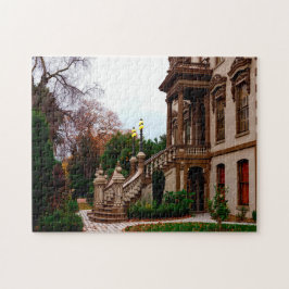 Leland Stanford Mansion Californië. Legpuzzel