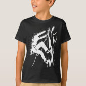 #lele Bergsteiger Mountain Climbing Rock Climber M T-shirt (Voorkant)
