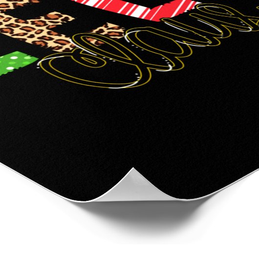 Lele Claus Xmas Happy Family New Santa Claus Chris Poster (Hoek)